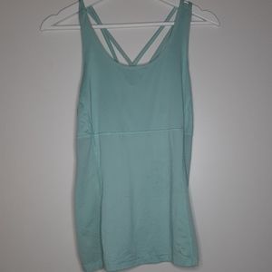 Teal Blue Tank Top